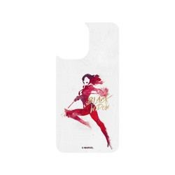 iPhone 16 Plus 犀牛盾AirX聯名設計款防摔背蓋手機殼 迪士尼-漫威 Marvel - 黑寡婦-塗鴉版