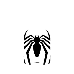 iPhone 16 Plus 犀牛盾AirX聯名設計款防摔背蓋手機殼 迪士尼-漫威 Marvel - 蜘蛛人-黑色標誌
