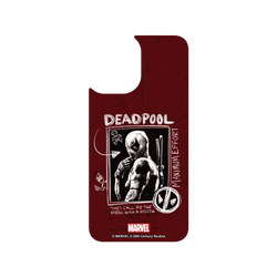 iPhone 16 Plus 犀牛盾AirX聯名設計款防摔背蓋手機殼 迪士尼-漫威 Marvel - 死侍-Deadpool 3 圖畫風