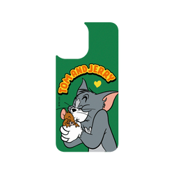 iPhone 16 Plus 犀牛盾AirX聯名設計款防摔背蓋手機殼 湯姆貓與傑利鼠 Tom and Jerry - 相親相愛