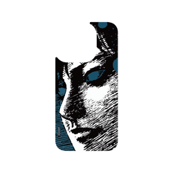 iPhone 16 Pro 犀牛盾AirX聯名設計款防摔背蓋手機殼 伊藤潤二 Junji Ito - 抽色設計款 - 十字路口的美少年