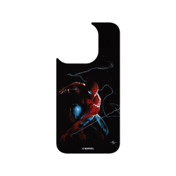 iPhone 16 Pro 犀牛盾AirX聯名設計款防摔背蓋手機殼 迪士尼-漫威 Marvel - 蜘蛛人-準備行動