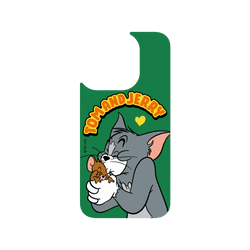 iPhone 16 Pro 犀牛盾AirX聯名設計款防摔背蓋手機殼 湯姆貓與傑利鼠 Tom and Jerry - 相親相愛