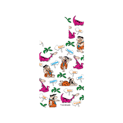 iPhone 16 Pro 犀牛盾AirX聯名設計款防摔背蓋手機殼 摩登原始人 The Flintstones - 摩登原始人 - The Best Friends