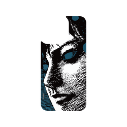iPhone 16 Pro Max 犀牛盾AirX聯名設計款防摔背蓋手機殼 伊藤潤二 Junji Ito - 抽色設計款 - 十字路口的美少年
