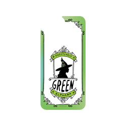 iPhone 17e 犀牛盾AirX聯名設計款防摔背蓋手機殼 Wicked - 正向綠-艾法芭