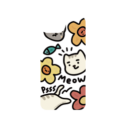 iPhone 17e AirX  小貓貓們 Little Cattos Meow&Flowers