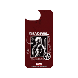iPhone 17e 犀牛盾AirX聯名設計款防摔背蓋手機殼 迪士尼-漫威 Marvel - 死侍-Deadpool 3 圖畫風