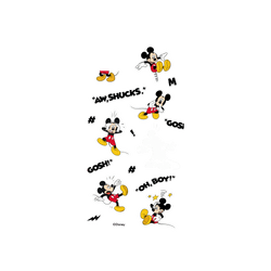 iPhone 17e 犀牛盾AirX聯名設計款防摔背蓋手機殼 迪士尼-米奇 Mickey - Sticker-嘿嘿米奇