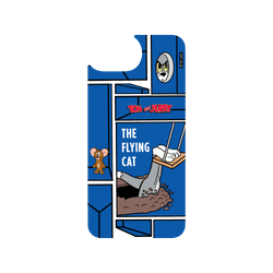 iPhone 16e 犀牛盾AirX聯名設計款防摔背蓋手機殼 湯姆貓與傑利鼠 Tom and Jerry - The Flying Cat