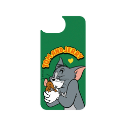 iPhone 16e 犀牛盾AirX聯名設計款防摔背蓋手機殼 湯姆貓與傑利鼠 Tom and Jerry - 相親相愛