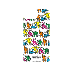 iPhone 17e 犀牛盾AirX聯名設計款防摔背蓋手機殼 Keith Haring - 跳舞的人