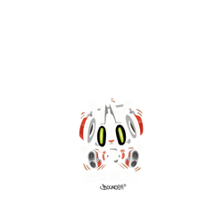 iPhone 17 犀牛盾AirX聯名設計款防摔背蓋手機殼 BOUNCE - BOUNCE Q RABBIT