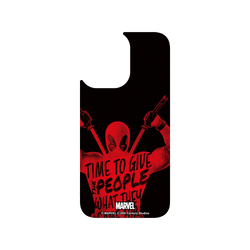 iPhone 17 犀牛盾AirX聯名設計款防摔背蓋手機殼 迪士尼-漫威 Marvel - 死侍-It's Deadpool's Time