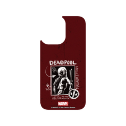 iPhone 17 犀牛盾AirX聯名設計款防摔背蓋手機殼 迪士尼-漫威 Marvel - 死侍-Deadpool 3 圖畫風
