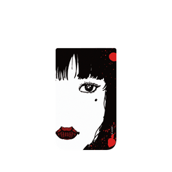 iPhone Air 犀牛盾AirX聯名設計款防摔背蓋手機殼 伊藤潤二 Junji Ito - 抽色設計款 - 富江