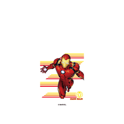 iPhone Air 犀牛盾AirX聯名設計款防摔背蓋手機殼 迪士尼-漫威 Marvel - 鋼鐵人-準備出擊
