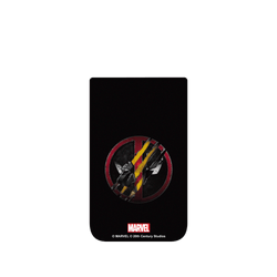 iPhone Air 犀牛盾AirX聯名設計款防摔背蓋手機殼 迪士尼-漫威 Marvel - 死侍與金鋼狼-Logo