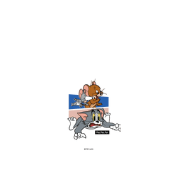 iPhone 17 Pro 犀牛盾AirX聯名設計款防摔背蓋手機殼 湯姆貓與傑利鼠 Tom and Jerry - 驚呆表情包