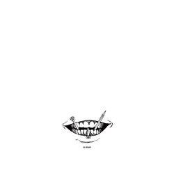 iPhone 17 Pro Max 犀牛盾AirX聯名設計款防摔背蓋手機殼 伊藤潤二 Junji Ito - 詛咒的笑容