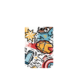 iPhone 17 Pro Max 犀牛盾AirX聯名設計款防摔背蓋手機殼 迪士尼-漫威 Marvel - 漫威英雄-復仇者聯盟-卡通風格