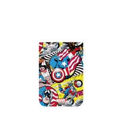 iPhone 17 Pro Max 犀牛盾AirX聯名設計款防摔背蓋手機殼 迪士尼-漫威 Marvel - 美國隊長-漫畫風格