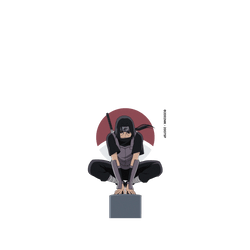 iPhone 17 Pro Max AirX 火影忍者疾風傳 宇智波鼬-宇智波一族家紋