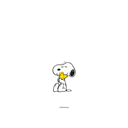 iPhone 17 Pro Max 犀牛盾AirX聯名設計款防摔背蓋手機殼 Snoopy 史努比 - 經典-Snoopy&胡士托