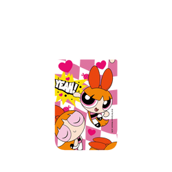 iPhone 17 Pro Max 犀牛盾AirX聯名設計款防摔背蓋手機殼 The Powerpuff Girls - 花花 - 可愛格紋款