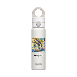 磁吸水壺 AquaStand 不鏽鋼 700cc - 無吸管  巴斯奇亞 Jean-Michel Basquiat 釣魚