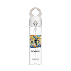 磁吸水壺 AquaStand Tritan 800cc - 附吸管  巴斯奇亞 Jean-Michel Basquiat 釣魚