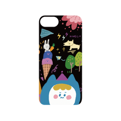 犀牛盾Mod NX手機殼 - iPhone 7/8/SE2/SE3 - 【聯名設計款】 - Ning - 黑色