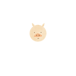 犀牛盾Mod NX手機殼 - iPhone 7 Plus/8 Plus - 【聯名設計款】 - 邱哥 - 動物世界-豬 Animal World-Pig (圓頭款)