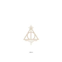 犀牛盾Mod NX (MagSafe 兼容)手機殼 - iPhone 12/12 Pro - Harry Potter - 圖騰系列：死神的聖物