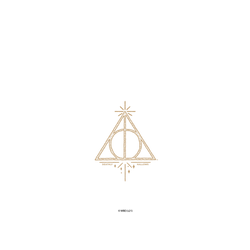 犀牛盾Mod NX手機殼 - iPhone 14 - Harry Potter - 圖騰系列：死神的聖物