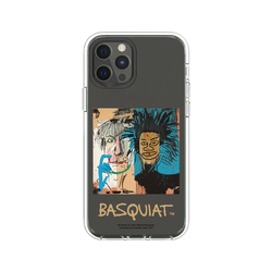 iPhone 12 / 12 Pro Clear  巴斯奇亞 Jean-Michel Basquiat 巴斯奇亞與安迪沃荷