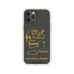 iPhone 12 Pro Max Clear  巴斯奇亞 Jean-Michel Basquiat 邪惡思想