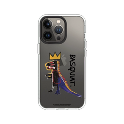 iPhone 13 Pro Clear  巴斯奇亞 Jean-Michel Basquiat 小恐龍