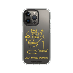 iPhone 13 Pro Clear  巴斯奇亞 Jean-Michel Basquiat 邪惡思想
