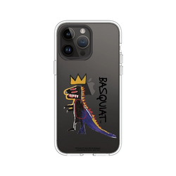 iPhone 14 Pro Max Clear  巴斯奇亞 Jean-Michel Basquiat 小恐龍