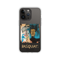 iPhone 14 Pro Max Clear  巴斯奇亞 Jean-Michel Basquiat 巴斯奇亞與安迪沃荷