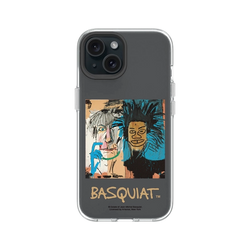 iPhone 15 Clear  巴斯奇亞 Jean-Michel Basquiat 巴斯奇亞與安迪沃荷