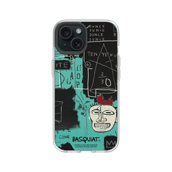 iPhone 15 Clear  巴斯奇亞 Jean-Michel Basquiat Equals Pi