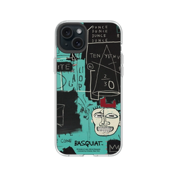 iPhone 15 Plus Clear  巴斯奇亞 Jean-Michel Basquiat Equals Pi