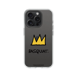 iPhone 15 Pro Clear  巴斯奇亞 Jean-Michel Basquiat 皇冠