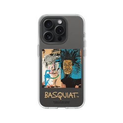 iPhone 15 Pro Clear  巴斯奇亞 Jean-Michel Basquiat 巴斯奇亞與安迪沃荷