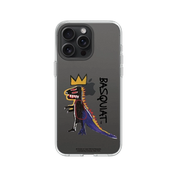 iPhone 15 Pro Max Clear  巴斯奇亞 Jean-Michel Basquiat 小恐龍