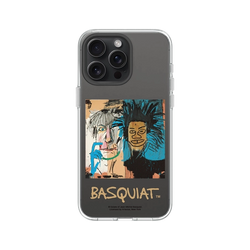 iPhone 15 Pro Max Clear  巴斯奇亞 Jean-Michel Basquiat 巴斯奇亞與安迪沃荷