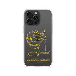 iPhone 15 Pro Max Clear  巴斯奇亞 Jean-Michel Basquiat 邪惡思想