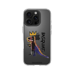 iPhone 16 Pro Clear  巴斯奇亞 Jean-Michel Basquiat 小恐龍